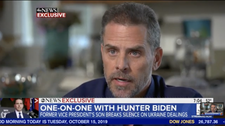 Hunter Biden: I Had 'As Much Knowledge As Anyone Else' on Board of Ukraine Gas Company