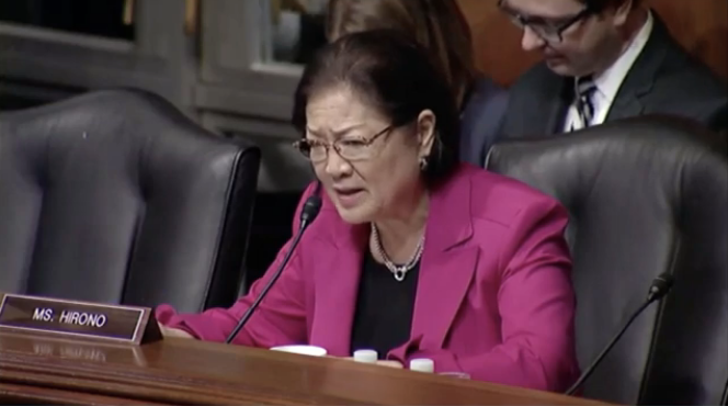 Hirono Makes Bizarre Argument Against Originalist Court Nominee