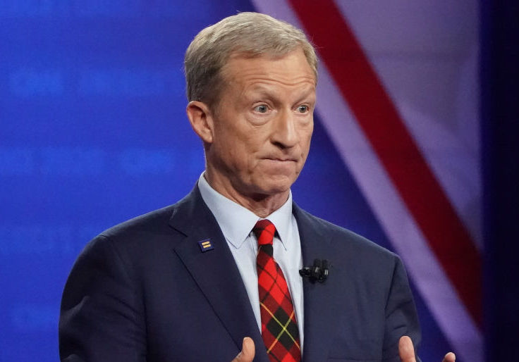 Steyer Backs Reparations