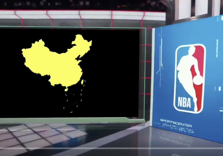 ESPN Uses Chinese Propaganda in TV Graphic