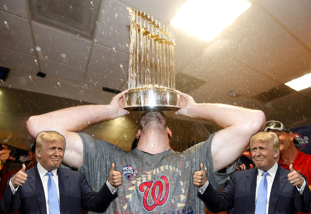 GREAT AGAIN: Nationals Become 2nd DC Sports Franchise to Win Title on Trump's Watch