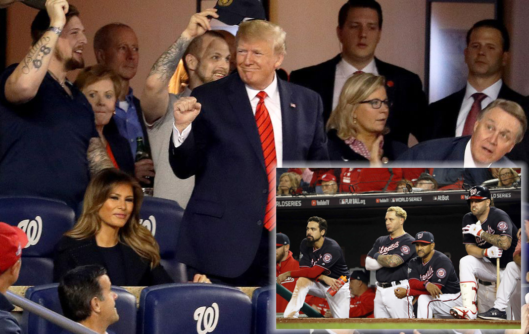 Nationals Lose After Fans Boo Historically Successful President and Terrorist Assassin