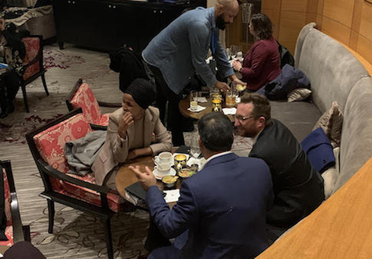All About the Benjamins: Ilhan Omar Hobnobs With Dem Megadonors at Exclusive Confab