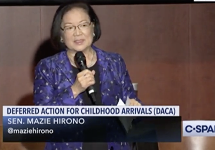 Dem Senator Hirono: Believe in Climate Change Like a Religion