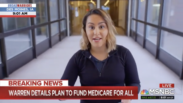 MSNBC: Warren's Medicare For All Plan Is 'The Ultimate Clapback'