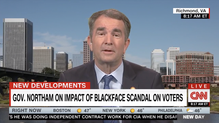 Northam Excuses Blackface Scandal: 'I've Always Been Inclusive'