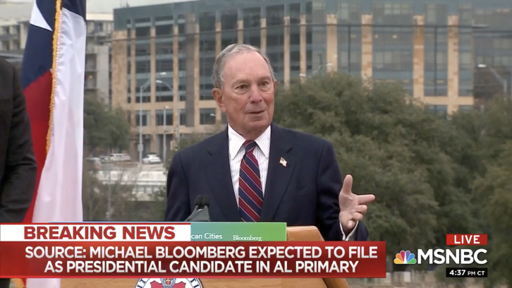 Continetti: Bloomberg's Entrance Into Race Pits Him Against Warren