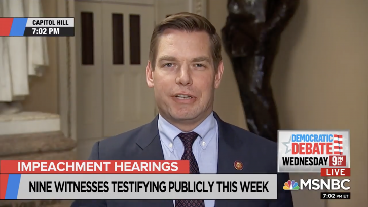 Rep. Swalwell Lets It Rip While Discussing Impeachment