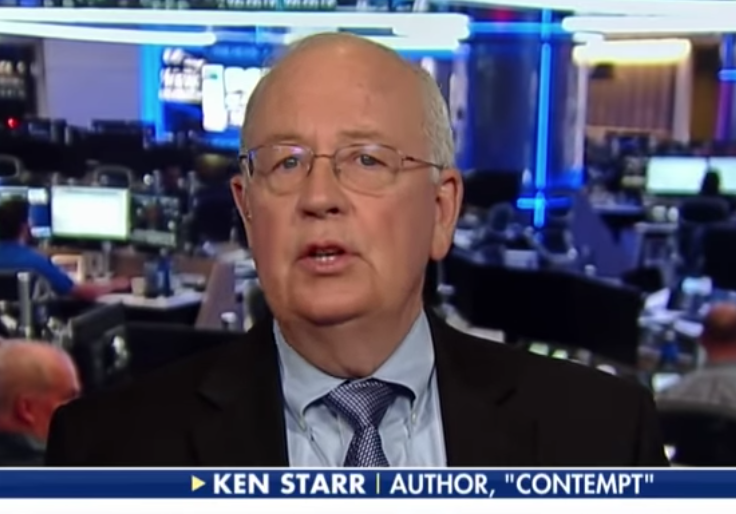 Ken Starr: Witnesses Haven't Accused Trump of Breaking the Law