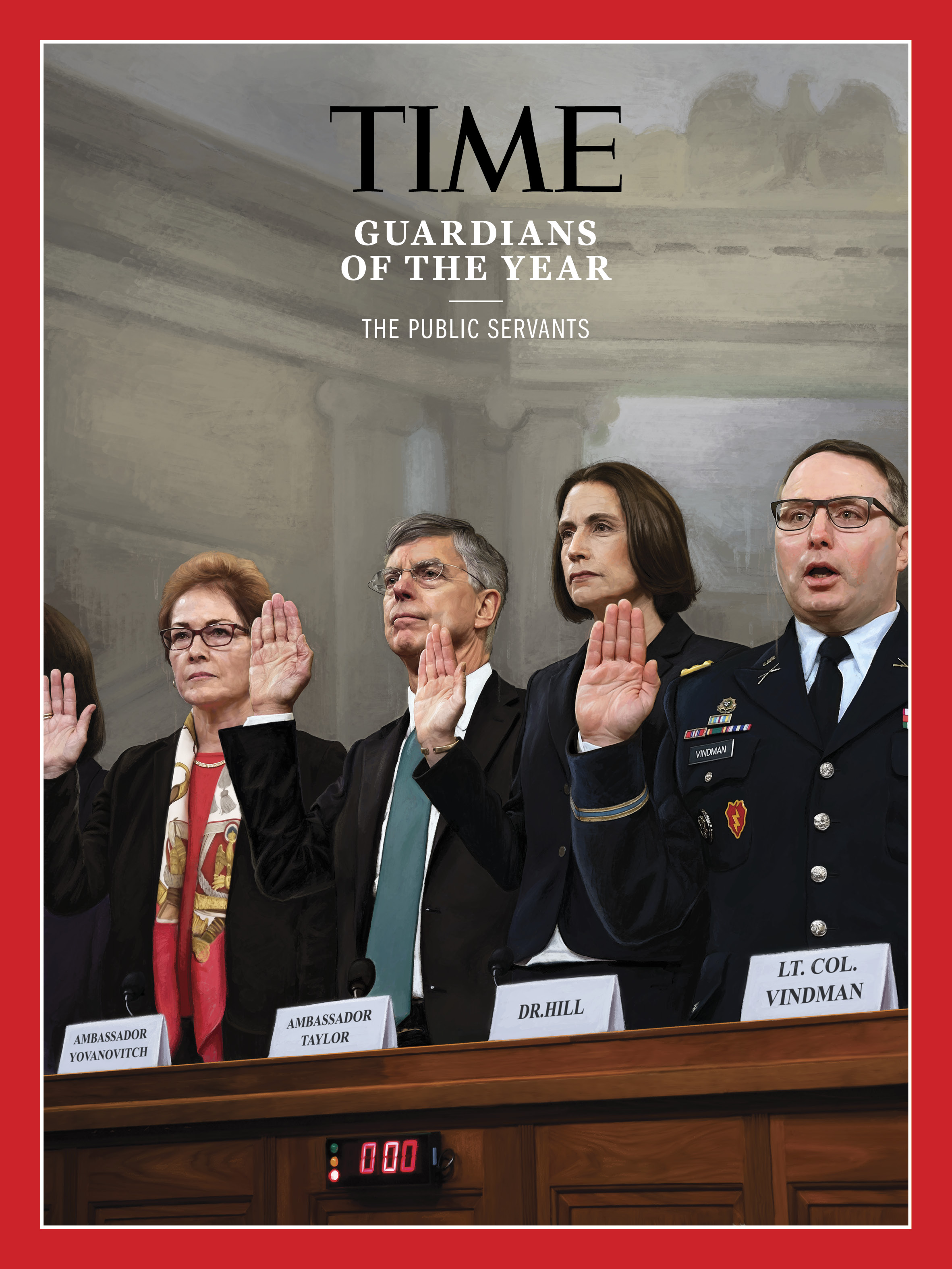 TIME Names Whistleblower, Impeachment Witnesses 'Guardians of the Year'