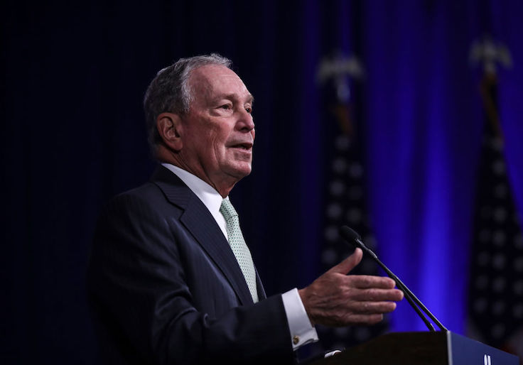Bloomberg Drops $200 Million on Campaign in First Five Weeks