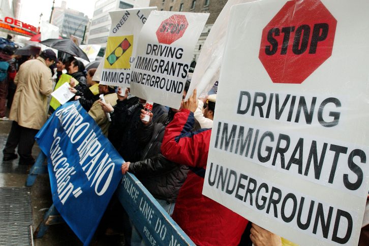 Illegals Line Up Early for Newly Available NY Driver's Licenses