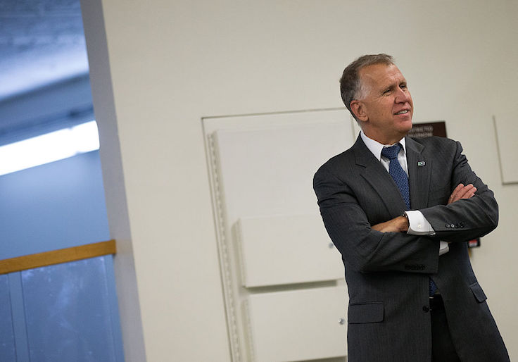 Tillis Primary Challenger Backs Out of Race