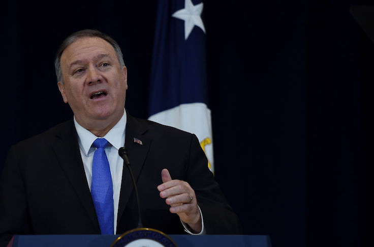 Pompeo Vows to Stand Beside Iranian Protesters Seeking to Topple Hardline Regime