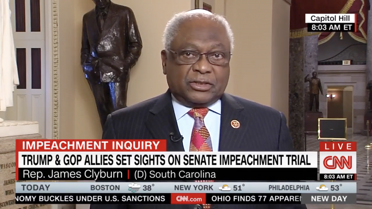 Dem Leader Expects to Lose Some Dems on Impeachment Vote