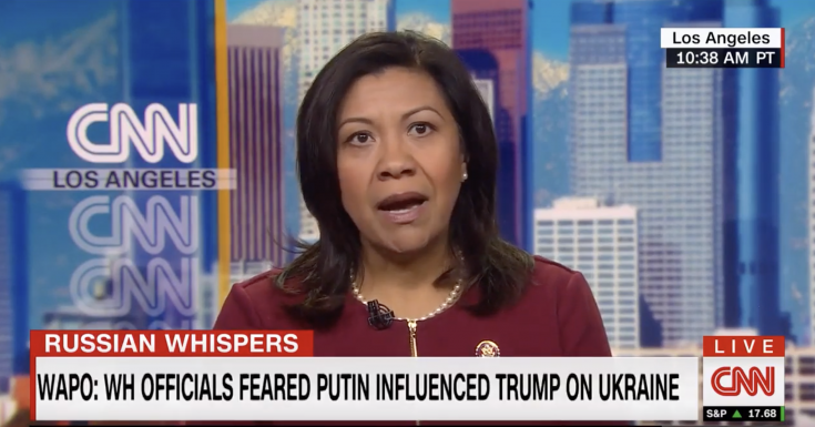 Dem Rep Says Putin Has Something on Trump, Presents No Evidence When Pressed
