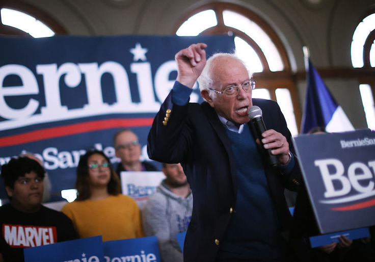Bernie the Nasty Campaigner