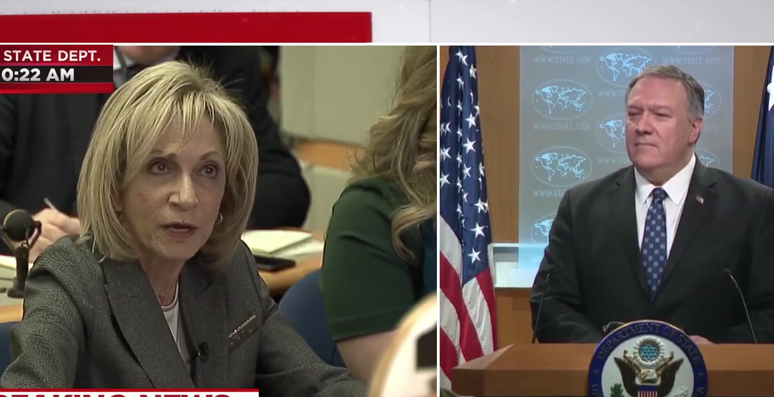 Pompeo Dismisses Andrea Mitchell's Loaded Question on Iran