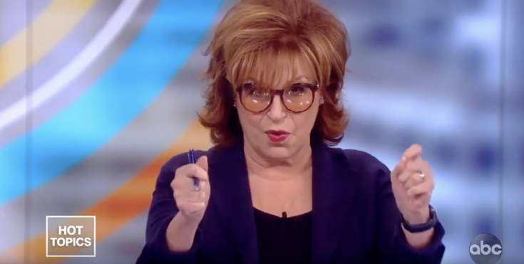 Joy Behar Celebrates White Nationalist's Opposition to Trump