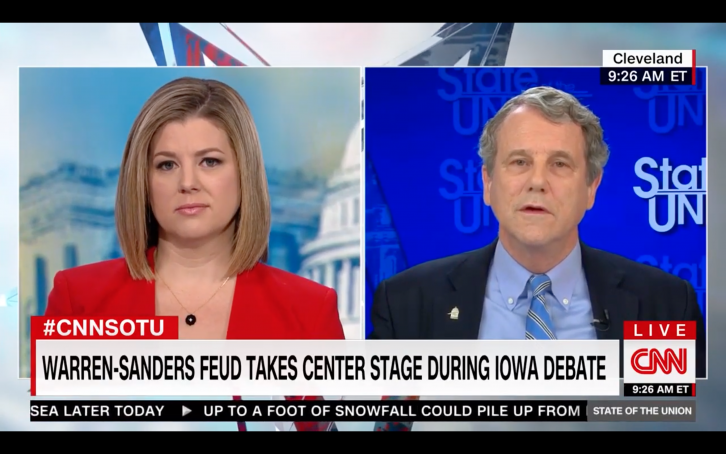Dem Senator: I Don't Believe Bernie Thinks a Woman Can't Win