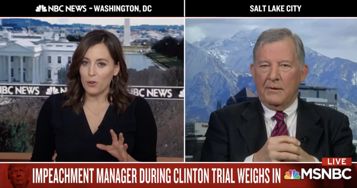MSNBC Anchor Ends Segment When Guest Says Trump Did Nothing Wrong