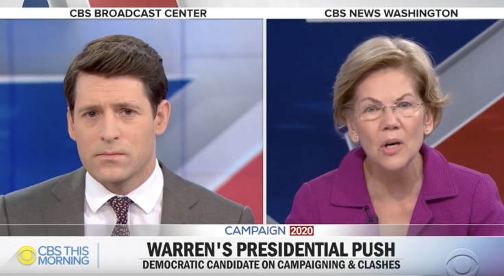 CBS Anchor to Warren: Are You Saying ‘Tough Luck’ to People Who Saved for College?