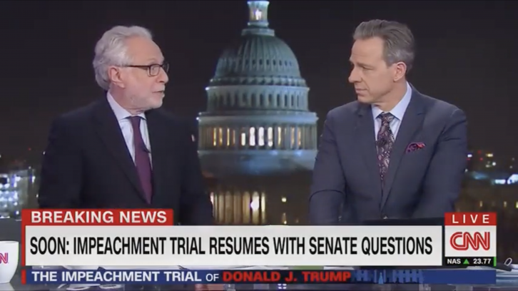 CNN Anchors: Democrats 'Look Like They're in Trouble' on Witnesses Vote