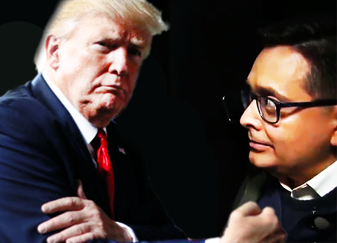 Journalists 'Bury' First Amendment in Mock Funeral as Reporter Trump Assaulted Clings to Life
