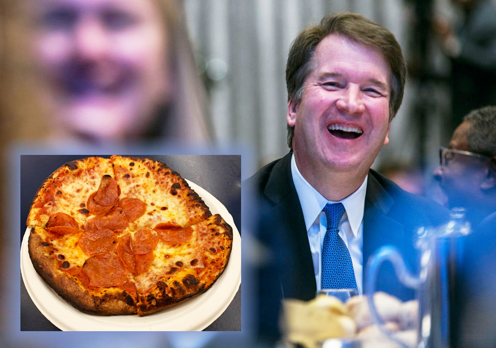 Sayonara, Keg Sweats! This Brett Kavanaugh-Inspired Pizza Looks Like The Perfect Hangover Cure
