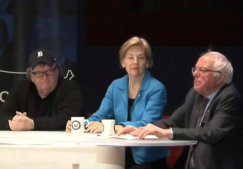 Michael Moore Laments 'The Sad Downfall of Elizabeth Warren'