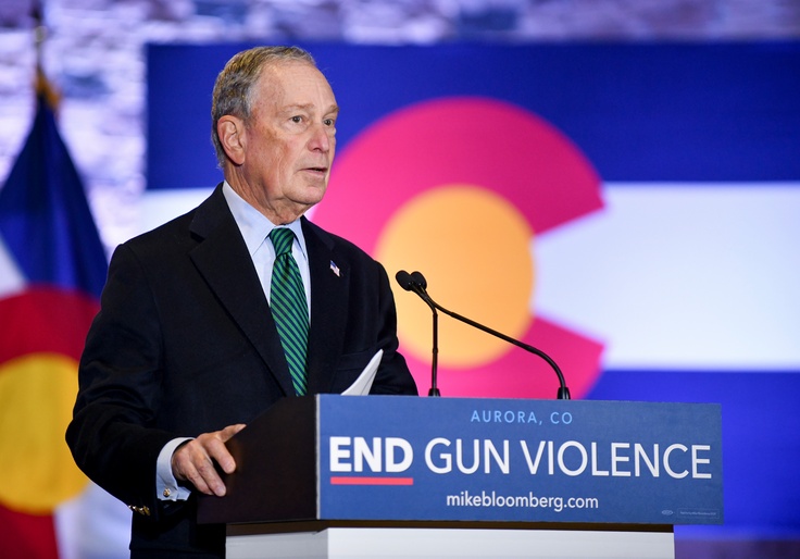 Bloomberg Bashes Bernie on Guns