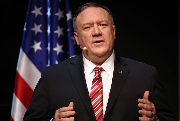 Pompeo: U.S. Won't Stand By as Iran Continues Attacks on American Outposts in Iraq