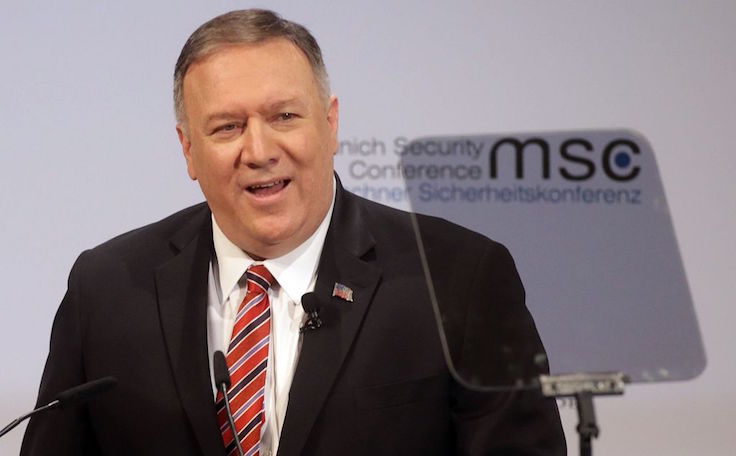 In Germany, Pompeo Says 'the West is Winning'