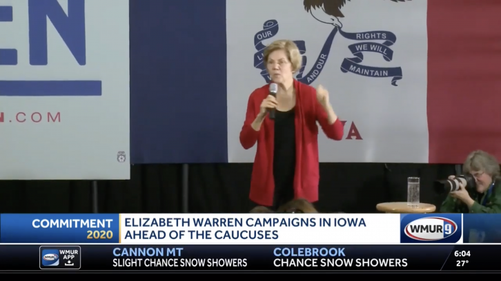 Warren Supporter Blames Lagging Poll Numbers on Democrats' Sexism