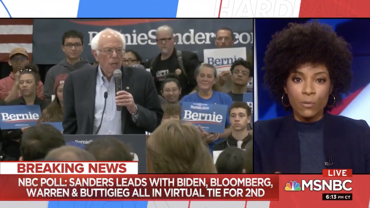 MSNBC Analyst: Sanders Hasn't Dealt With His Supporters' Sexism and Racism