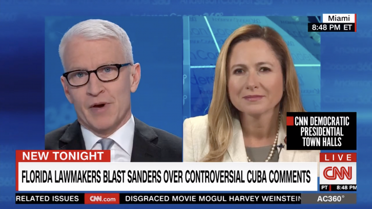 Florida Dem Predicts Bernie’s 'Offensive' Cuba Comments Will Hurt Him With Voters