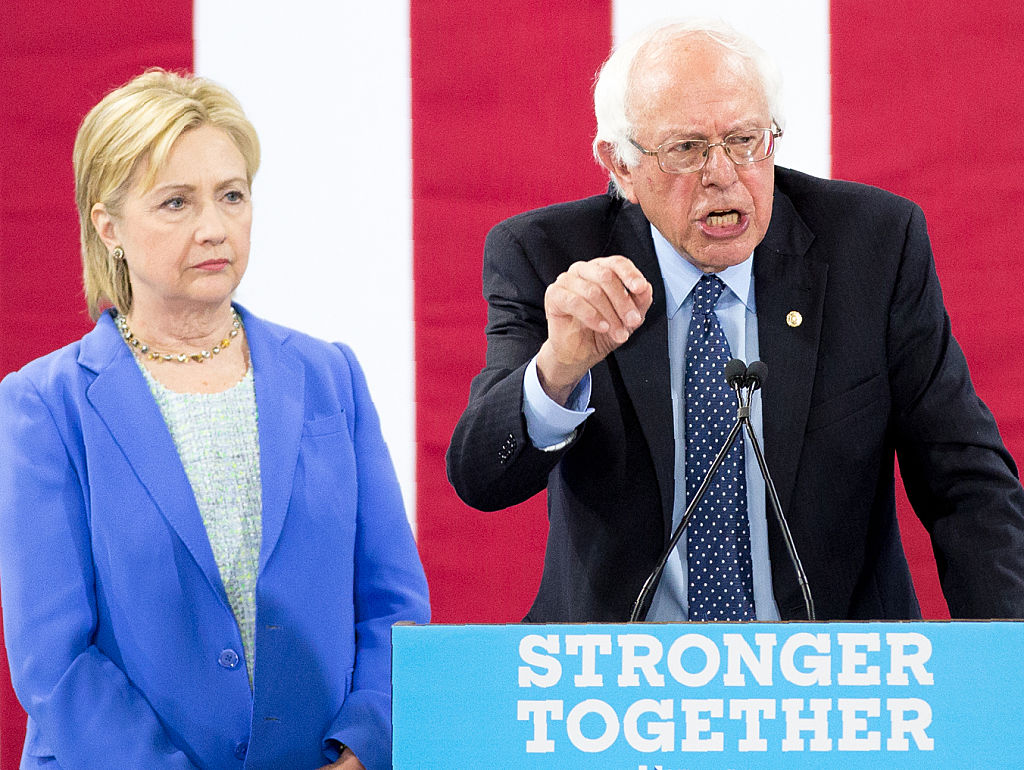 In Reversal, Hillary Clinton (Sort of) Pledges to Support Bitter Rival Bernie Sanders Against Trump