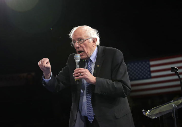 Sanders Dismisses Question About His Support For a Maximum Wage