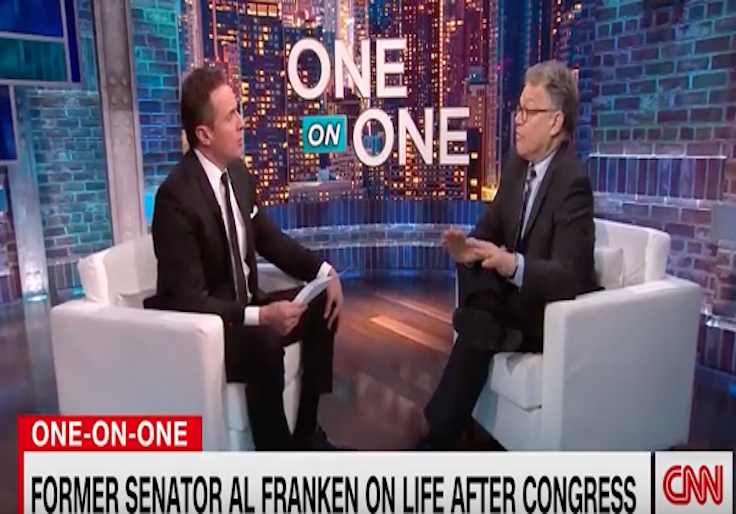 Cuomo Praises Serial Groper Al Franken: 'Your Voice Is Needed'