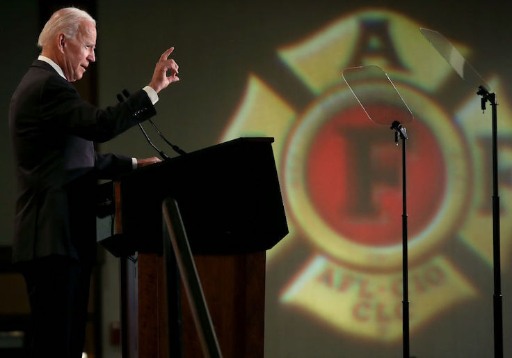 Biden Plugs Labor Ally's Charity In Face of Corruption Probe