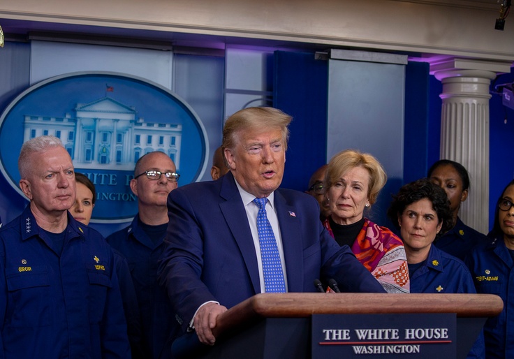 Media, Democrats Ran With False Claim Trump 'Disbanded' Pandemic Office