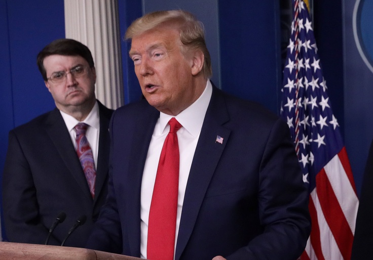 'It Comes From China': Trump Hits Chinese for Blaming Coronavirus on American Soldiers