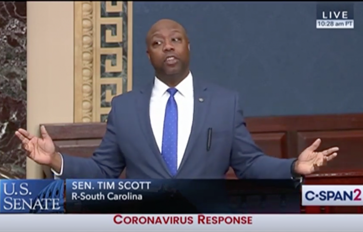 'Partisan Hogwash': Tim Scott Rips Pelosi, Senate Dems for Coronavirus Distractions
