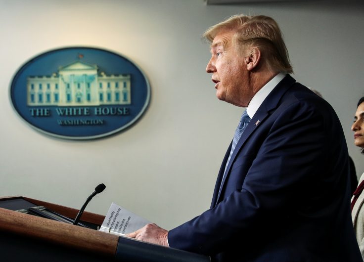 Trump Urges No Gatherings Larger Than 10 People to Fight Coronavirus