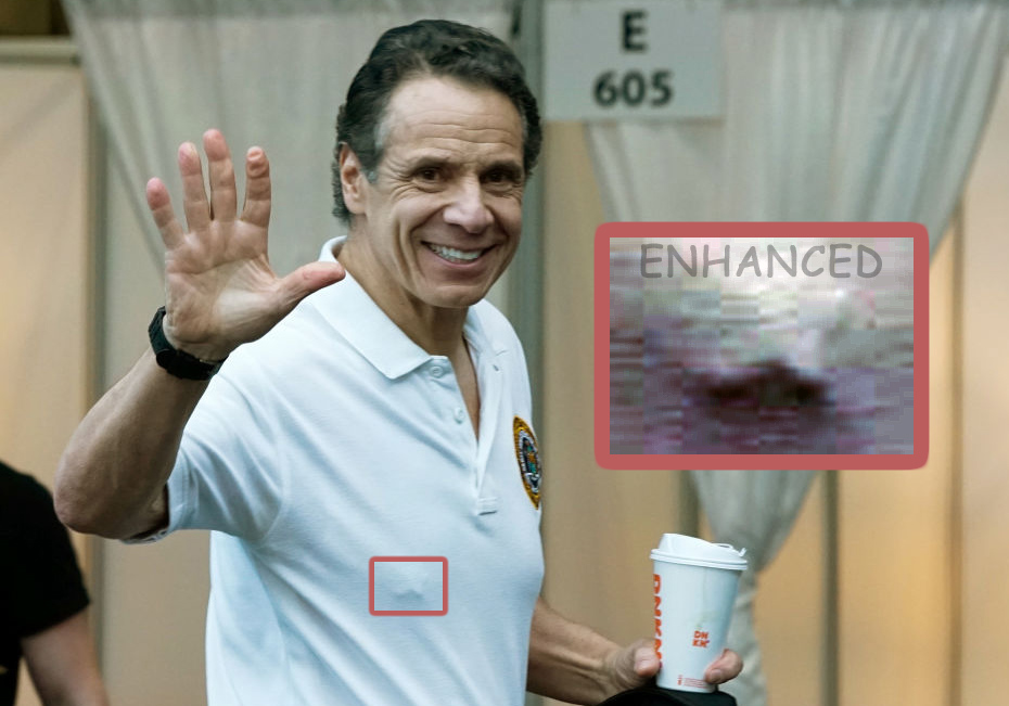 NIP ALERT: Andrew Cuomo's Curious Breast Bulge Could Be Piercing, Analysis Finds