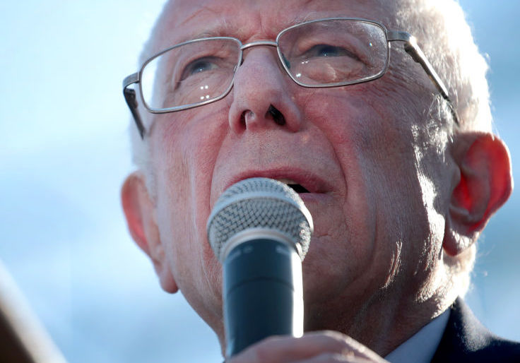 Sanders Disgusted to See Swastika Displayed at His Phoenix Rally