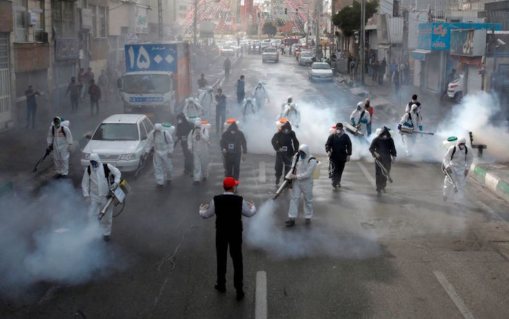 Iran on 'Warlike' Footing as Senior Leader Admits He Has Coronavirus