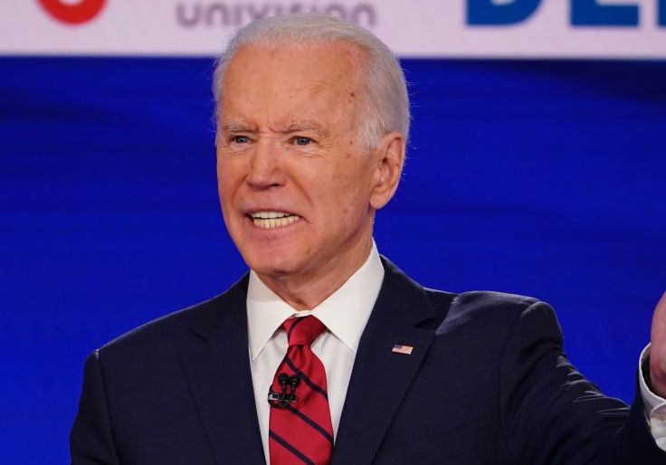 Biden Corrected for Claiming Trump's Approval Hasn't Risen During Crisis Response