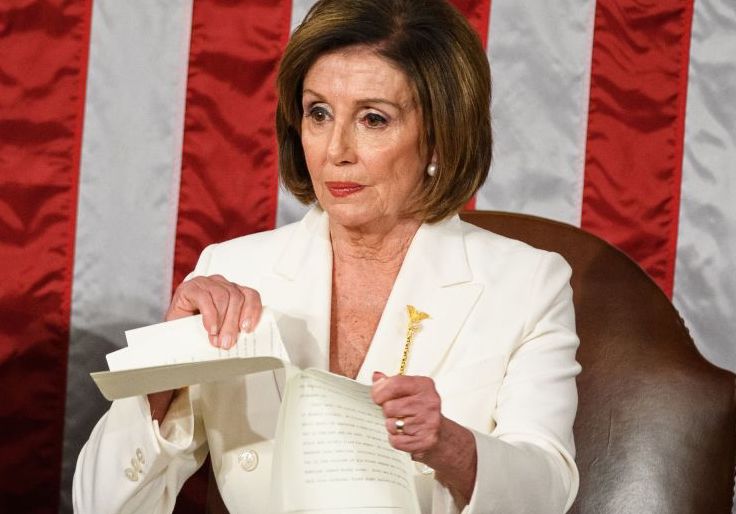 Pelosi Cites State of the Union, When She Ripped Trump’s Speech, as Example of Her Bipartisanship