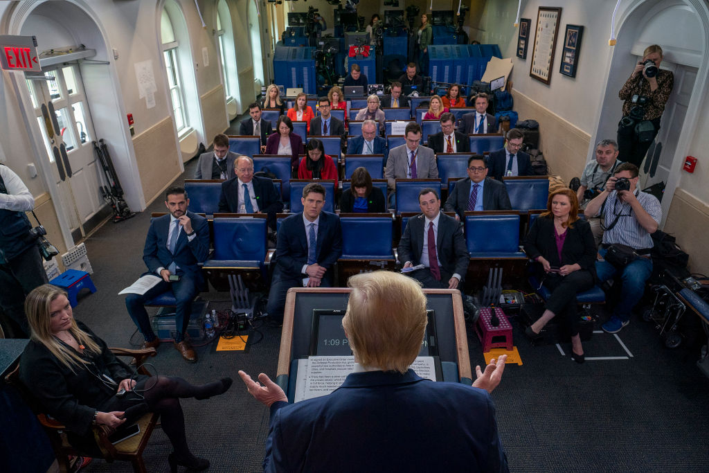 Poll: Trump More Trustworthy Than Media on Coronavirus